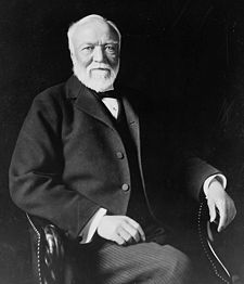 Carnegie was one of the richest men in the world.